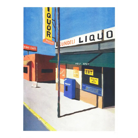 Pacific Coast Highway A3 poster - Nao Tatsumi - PABOOM