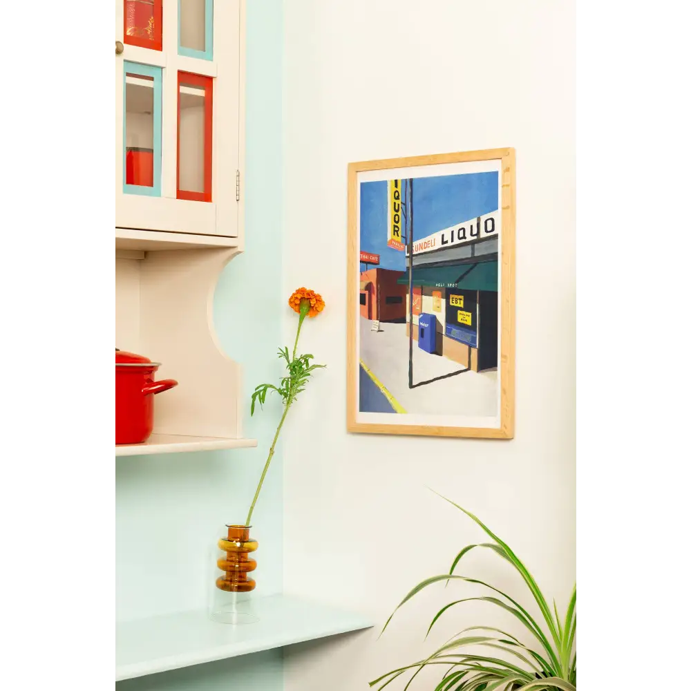 Pacific Coast Highway A3 poster - Nao Tatsumi - PABOOM