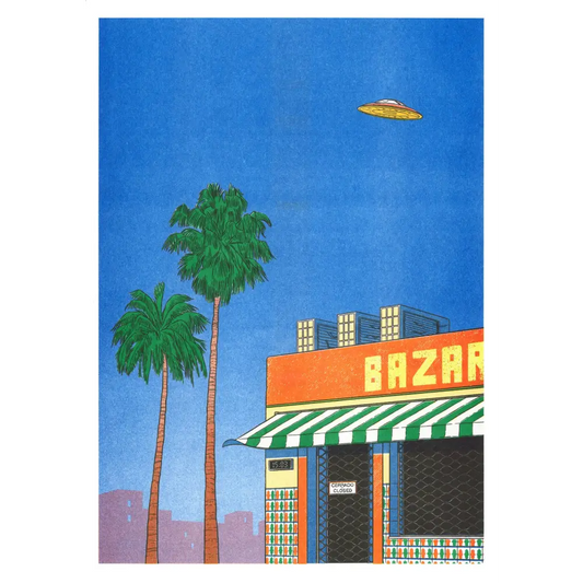 Spain at 15:00 A3 poster - Simon Bailly - PABOOM