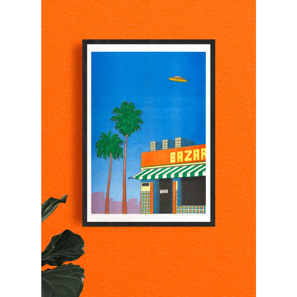 Spain at 15:00 A3 poster - Simon Bailly - PABOOM