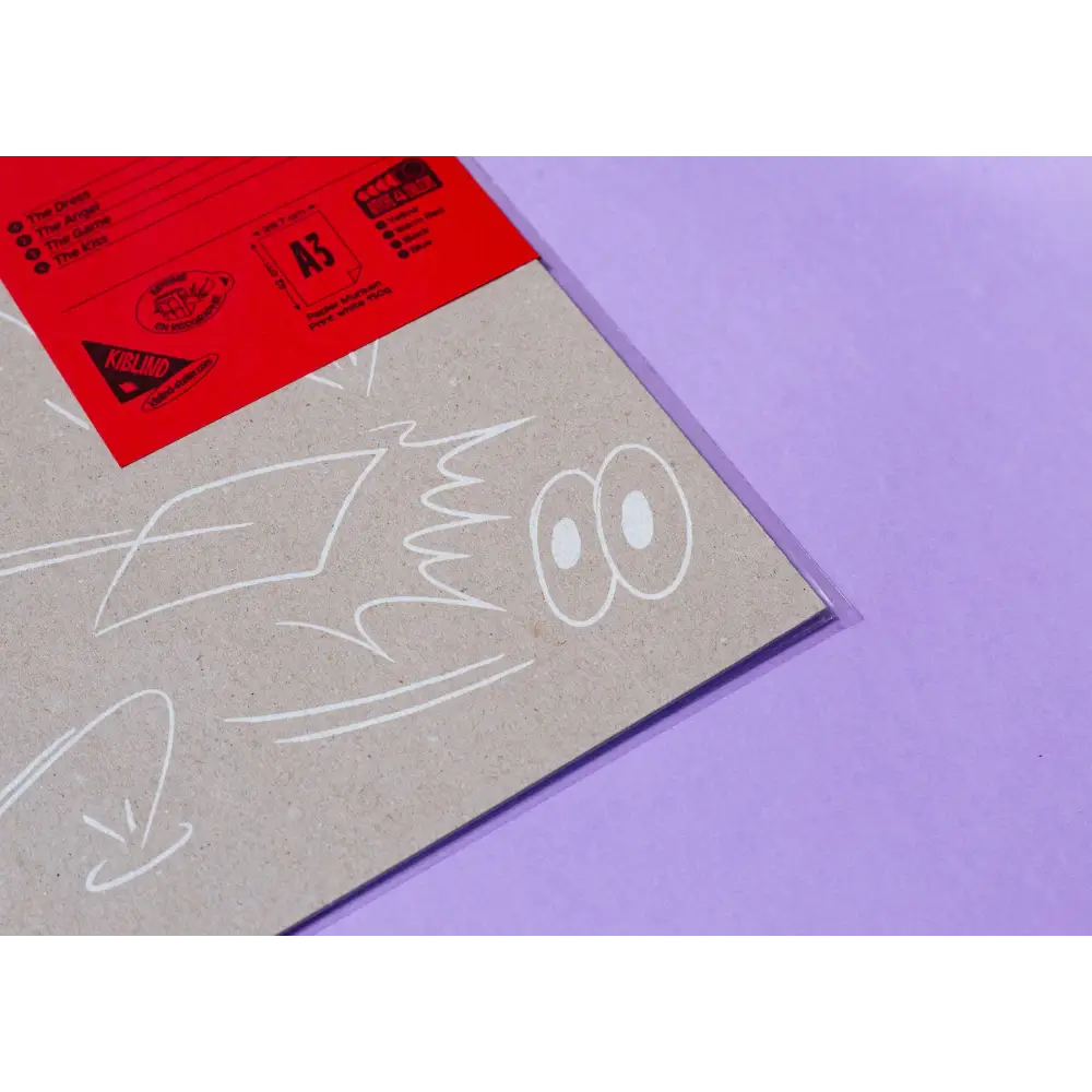 The Dress A3 poster - Lou Benesch - PABOOM