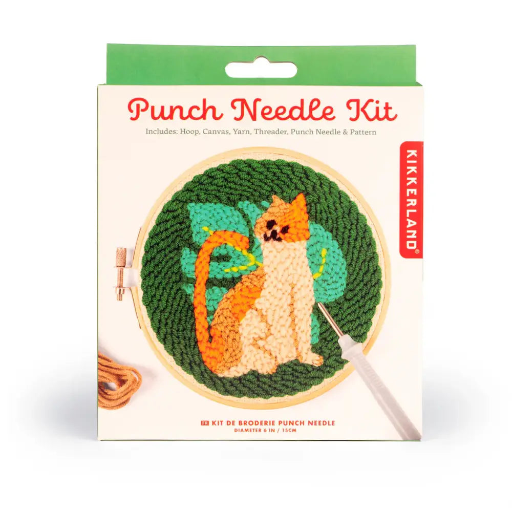 Cat Punch Needle Kit - PABOOM
