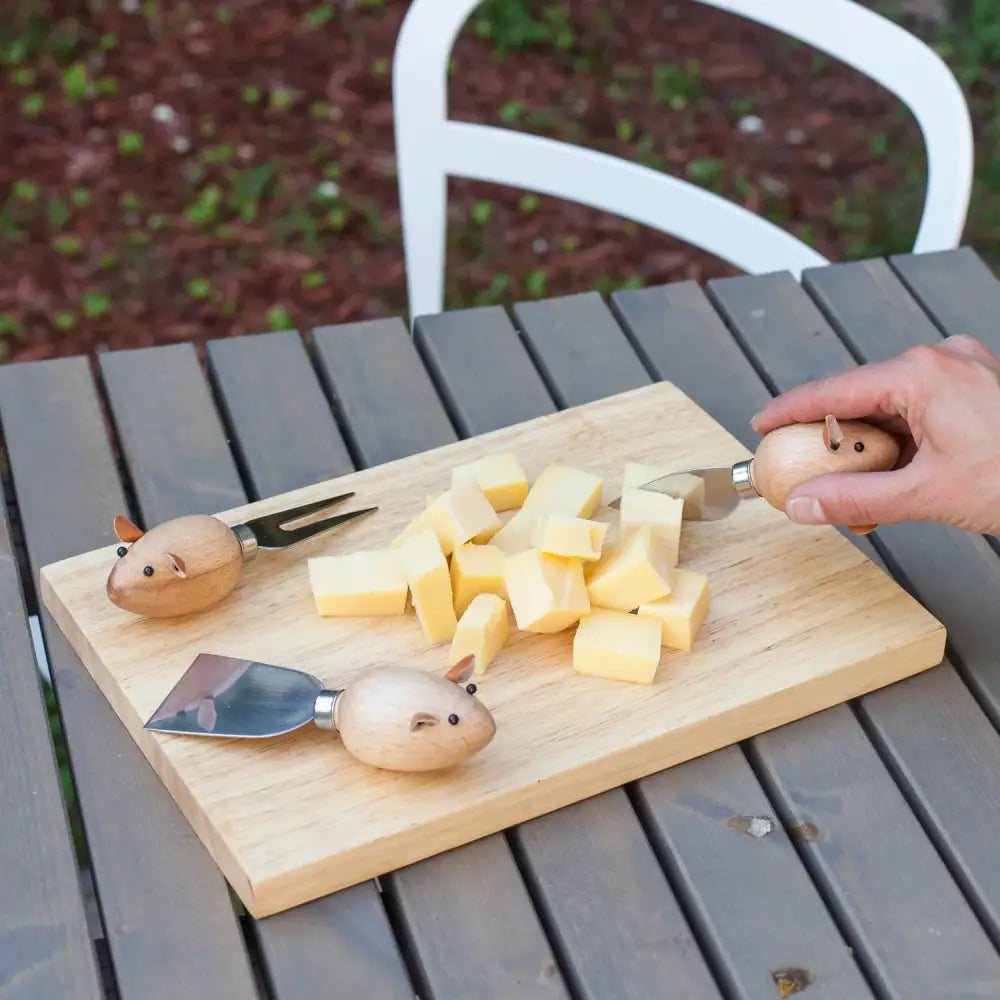 Kikkerland - Cheese Knives Mice