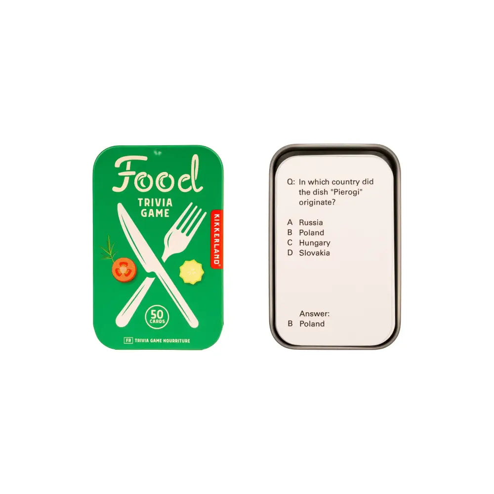 Food Trivia Game - PABOOM