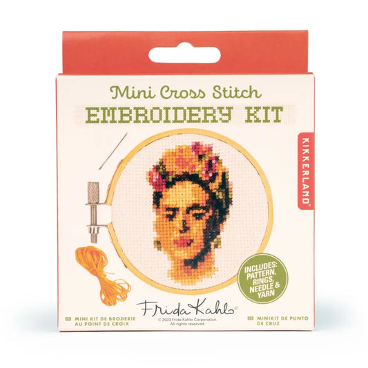 Mini Embroidery Kit Frida - PABOOM