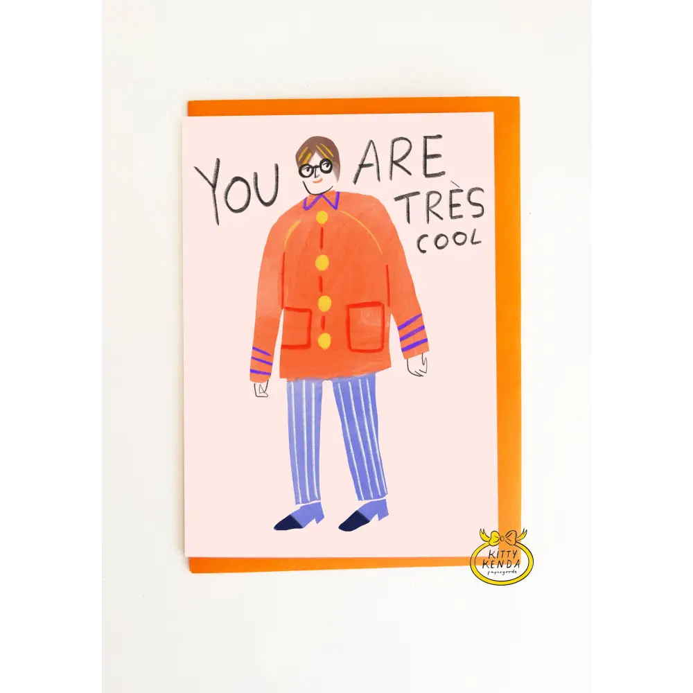 Kitty Kenda Papergoods - Tres Cool Greeting Card