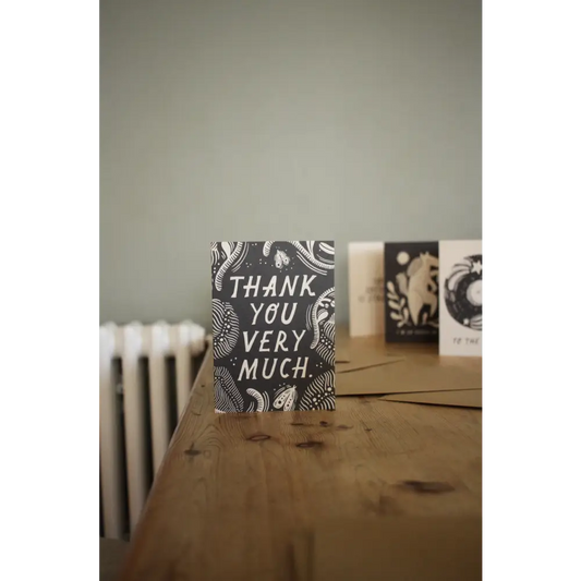 Lauren Marina - ’Thank You Very Much’ Thank Card