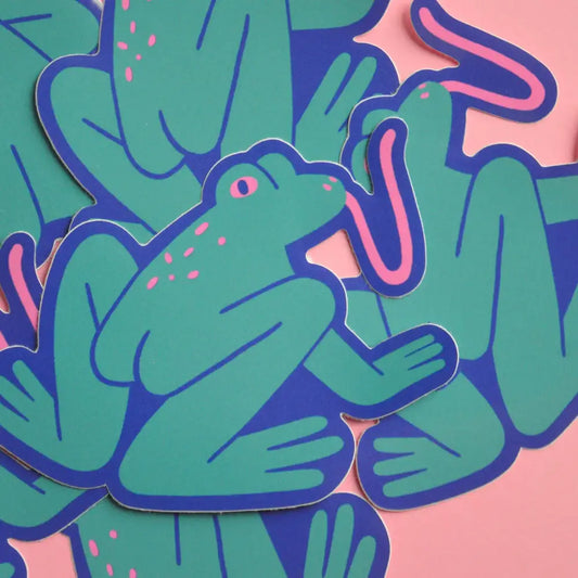 Froggy Sticker - PABOOM