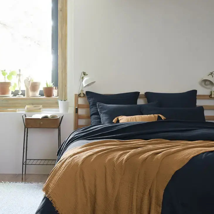 Cotton Fringed Throw Camel - PABOOM