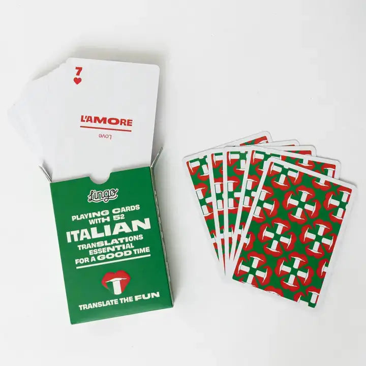 Italian Travel Playing Cards - PABOOM