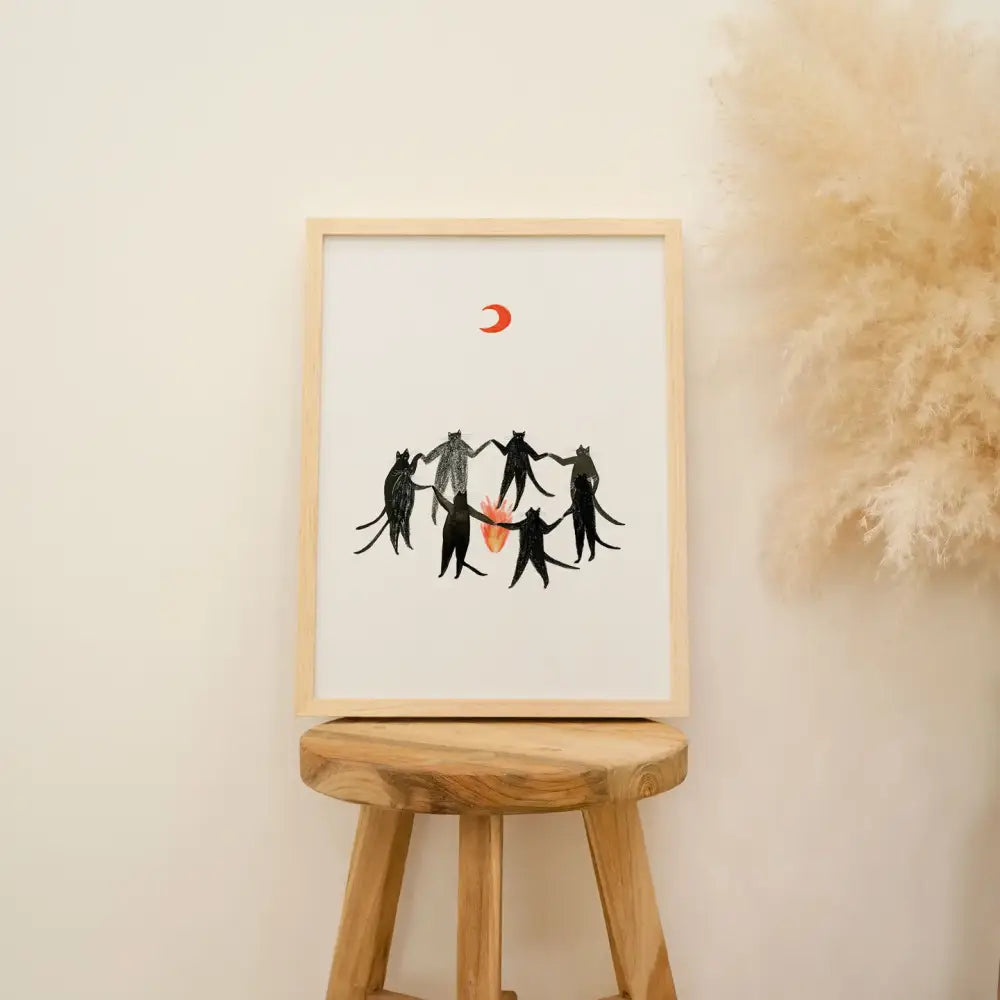 Mystic Cats Print - PABOOM