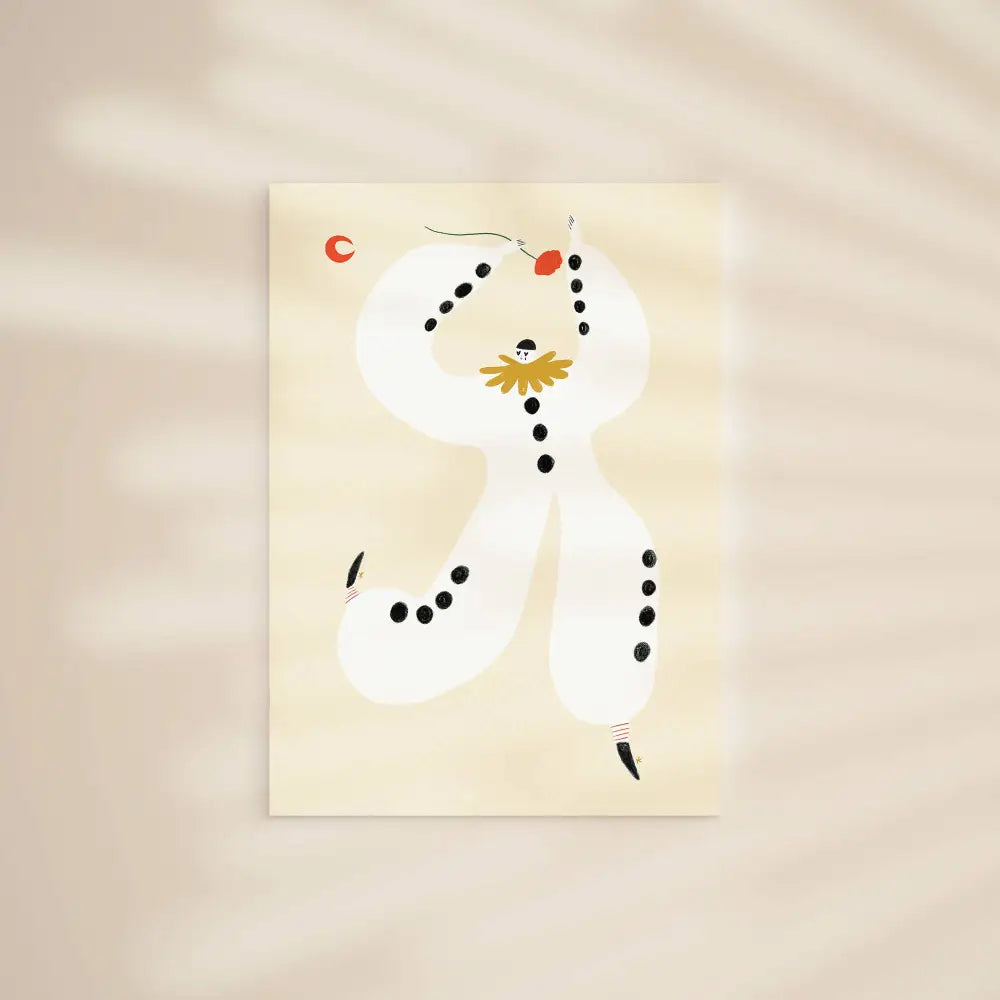 Pierrot Clown Art Print - PABOOM