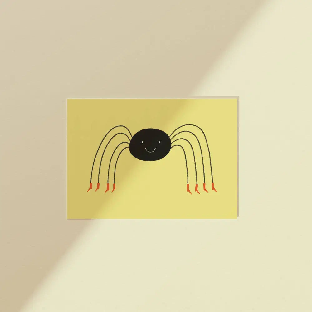 Spider Postcard Print - PABOOM