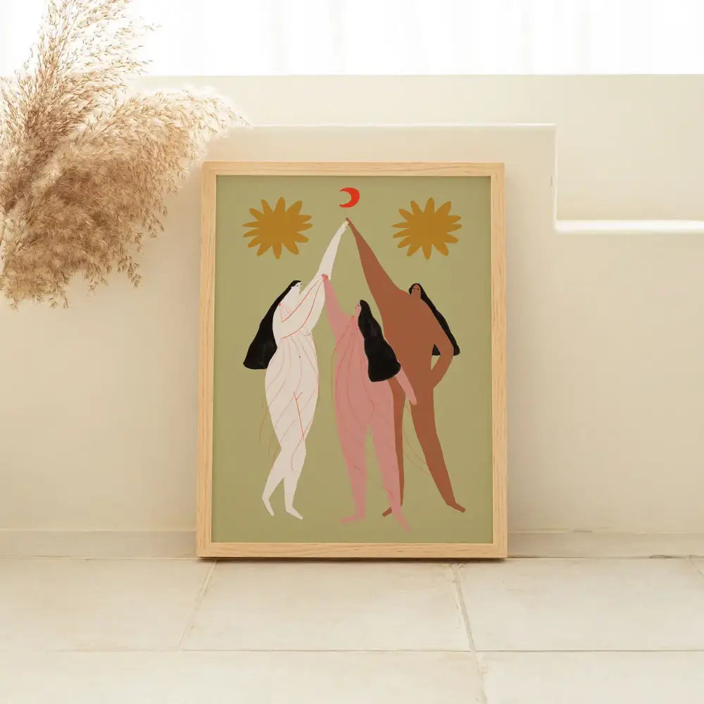 Three Graces Art Print - PABOOM