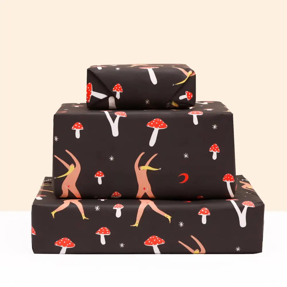 Woodland Night Wrapping Paper Sheet - PABOOM