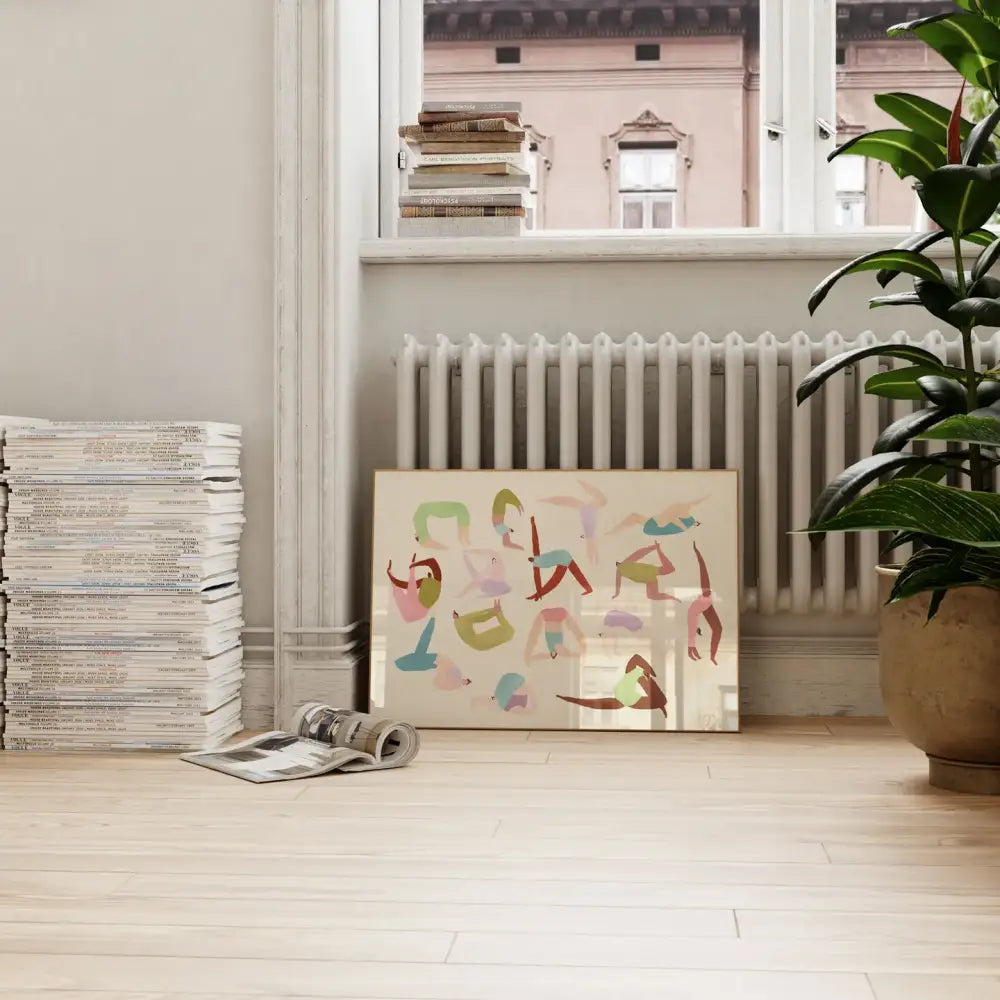 Yoga Ladies Art Print - PABOOM