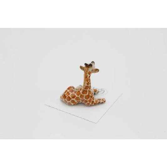 Aerial Giraffe Calf Porcelain Miniature - PABOOM