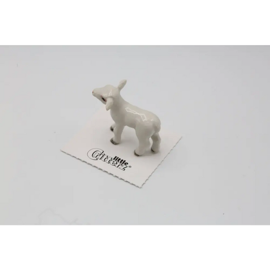 Little Critterz Barley Lamb Porcelain Miniature