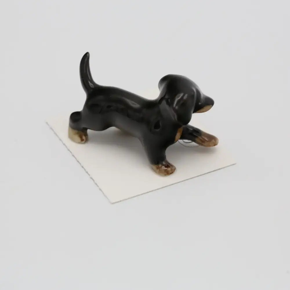 Caboose Dachshund Porcelain Miniature - PABOOM