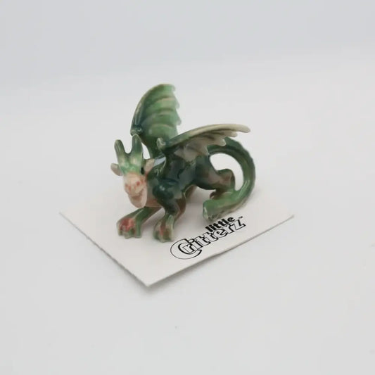 Draco Dragon Porcelain Miniture - PABOOM
