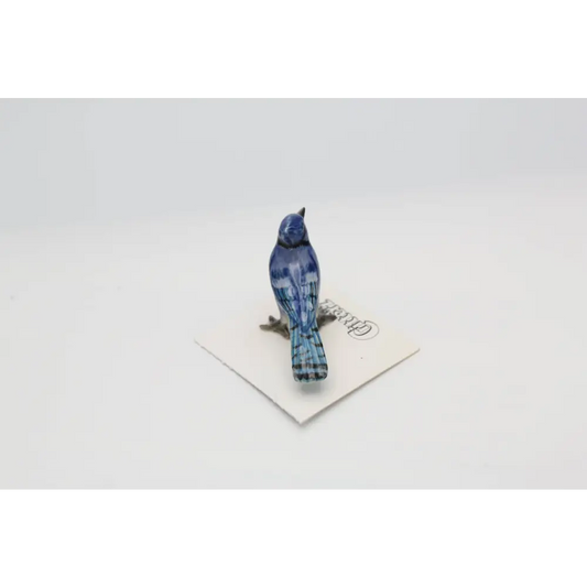 Mischief Bluejay Porcelain Miniature - PABOOM