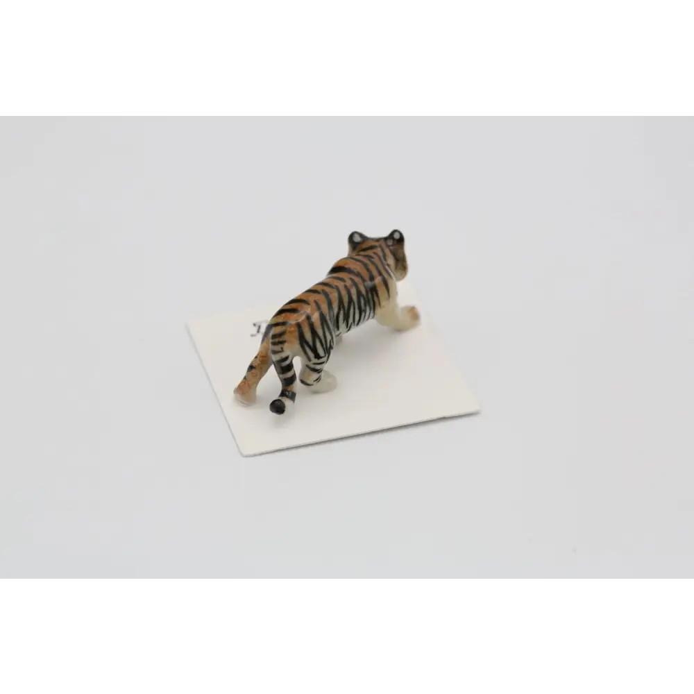 Sunda Sumatran Tiger Porcelain Miniature - PABOOM