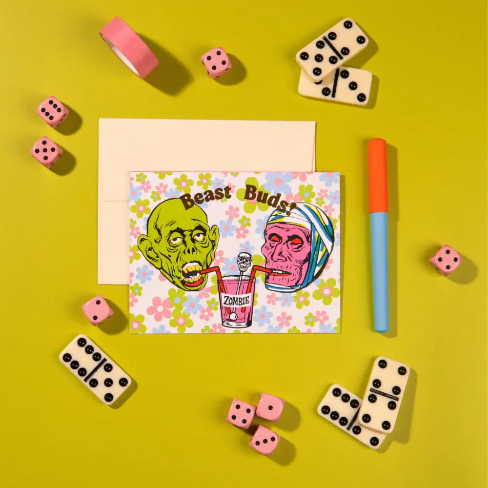 Lucky Goods Paper - Beast Buds! Card