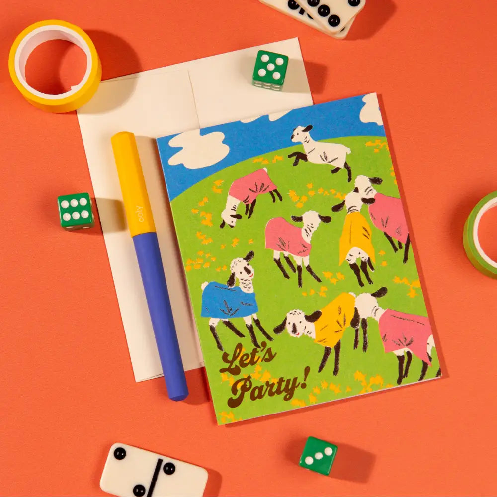 Lucky Goods Paper - Let’s Party Card