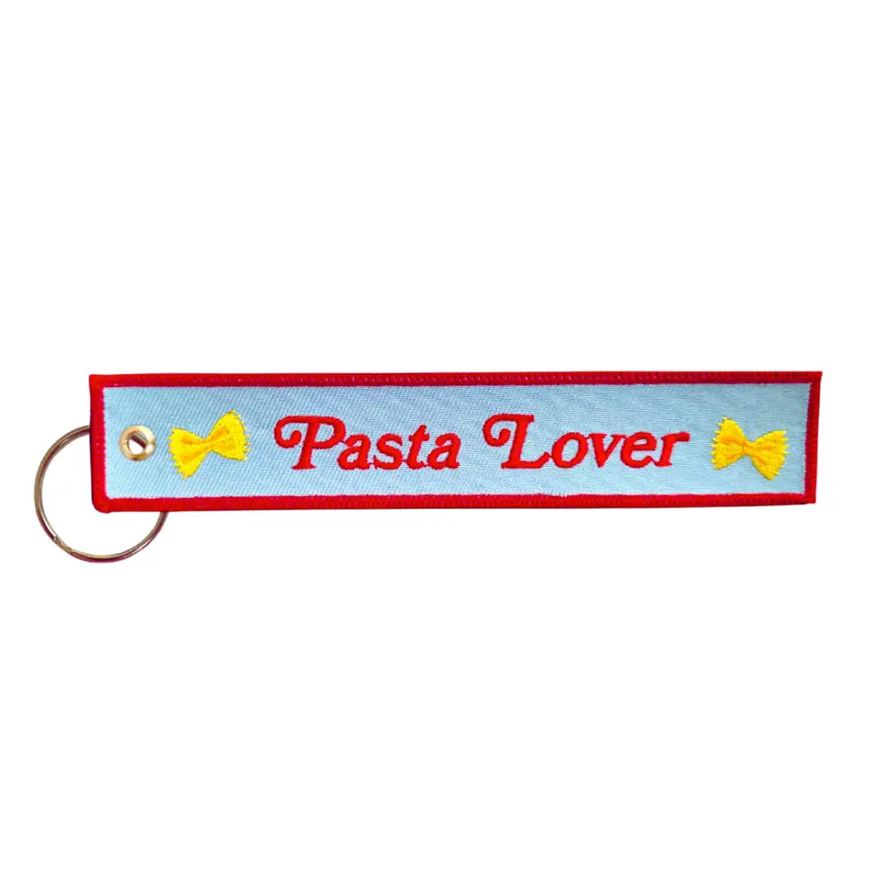 Lucky Goods Paper - Pasta Lover Embroidered Keychain