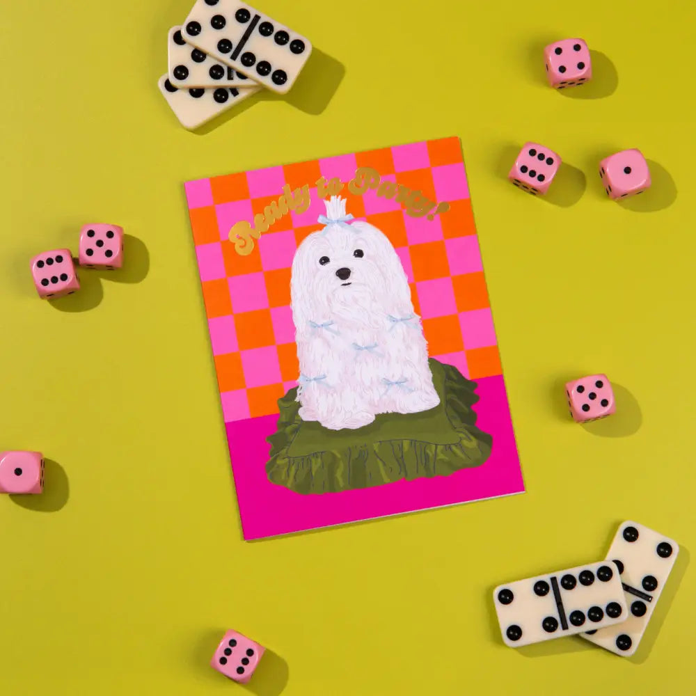 Lucky Goods Paper - Ready to Party Card