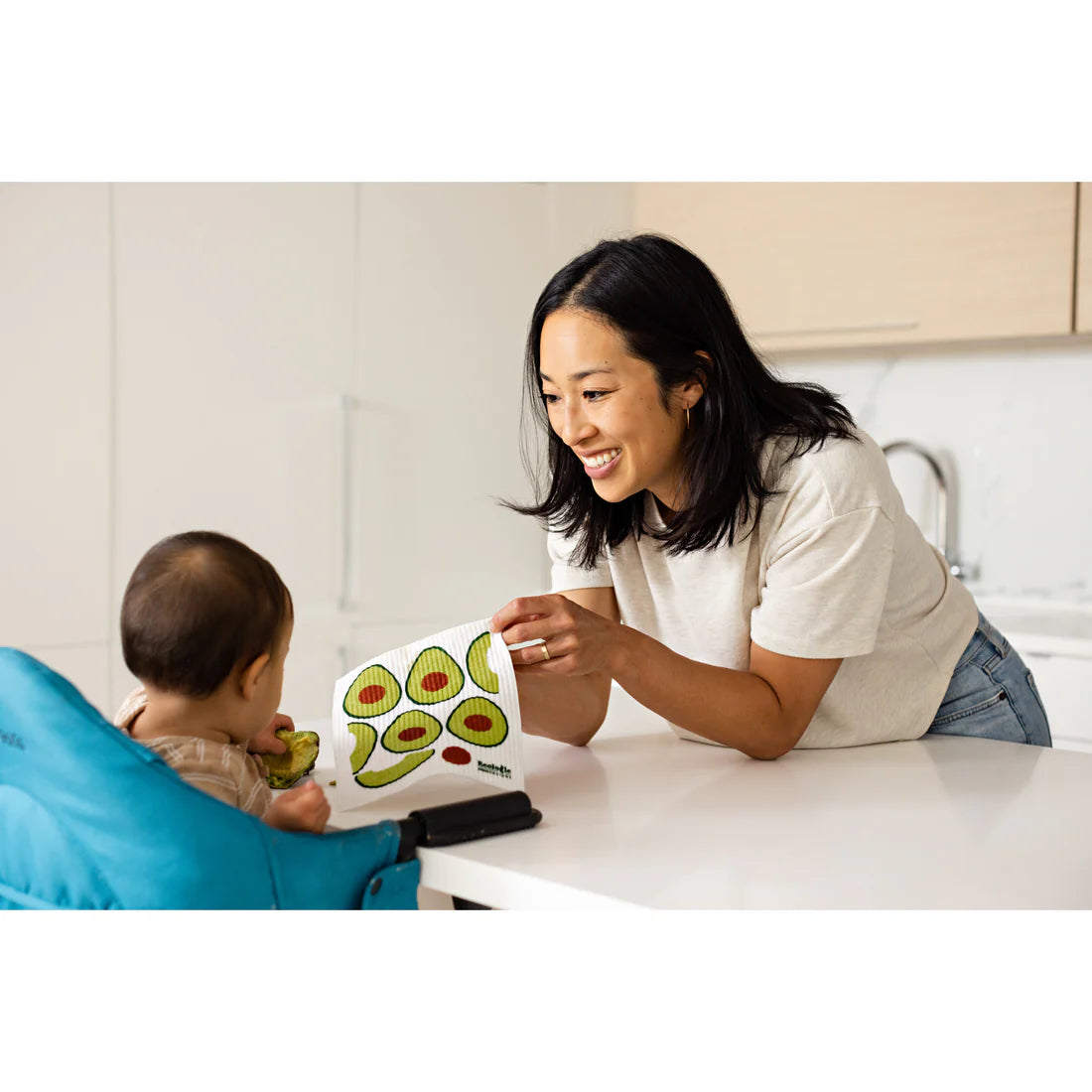 Avocados Swedish Dishcloth