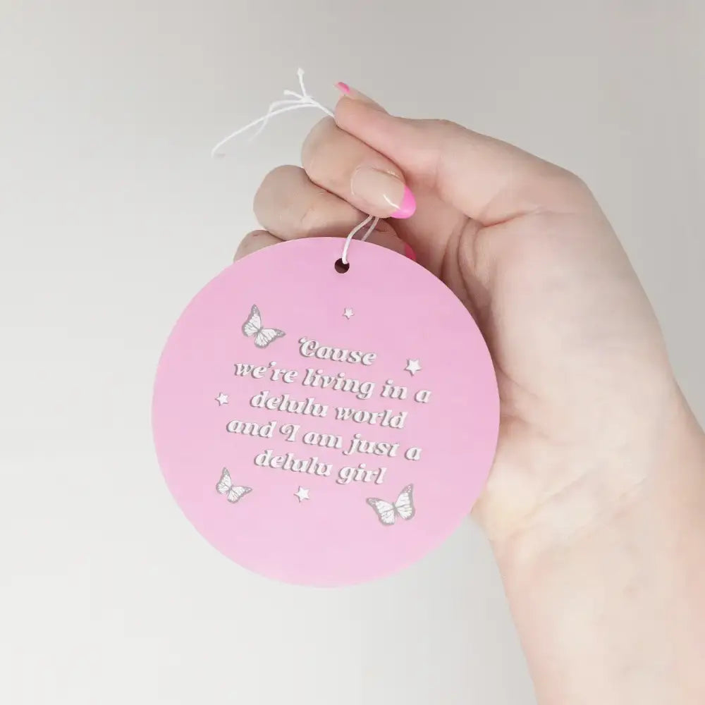 Delulu Air Freshener - PABOOM