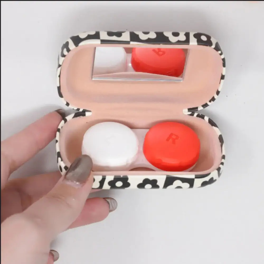 Flowers Contact Lens Case - PABOOM