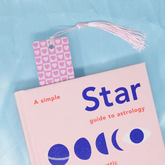 Hearts Aluminum Bookmark - PABOOM