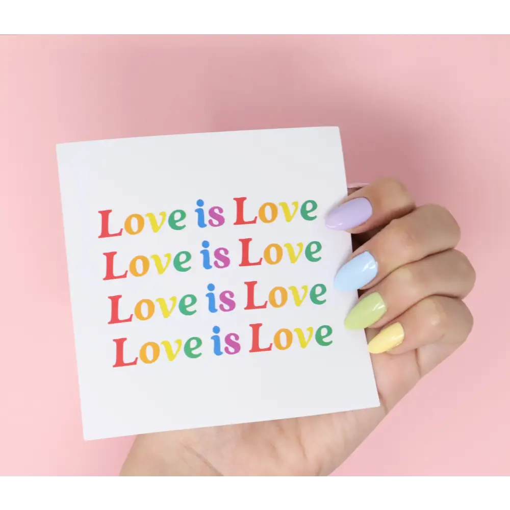 Love Is Love Sticker - PABOOM