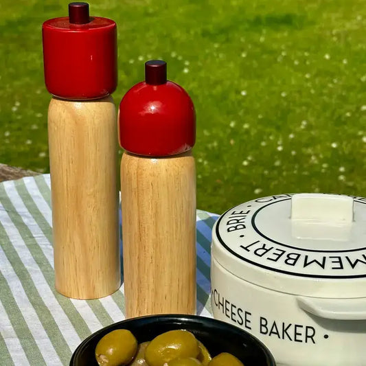 Salt & Pepper Grinders - Red & Red / Large