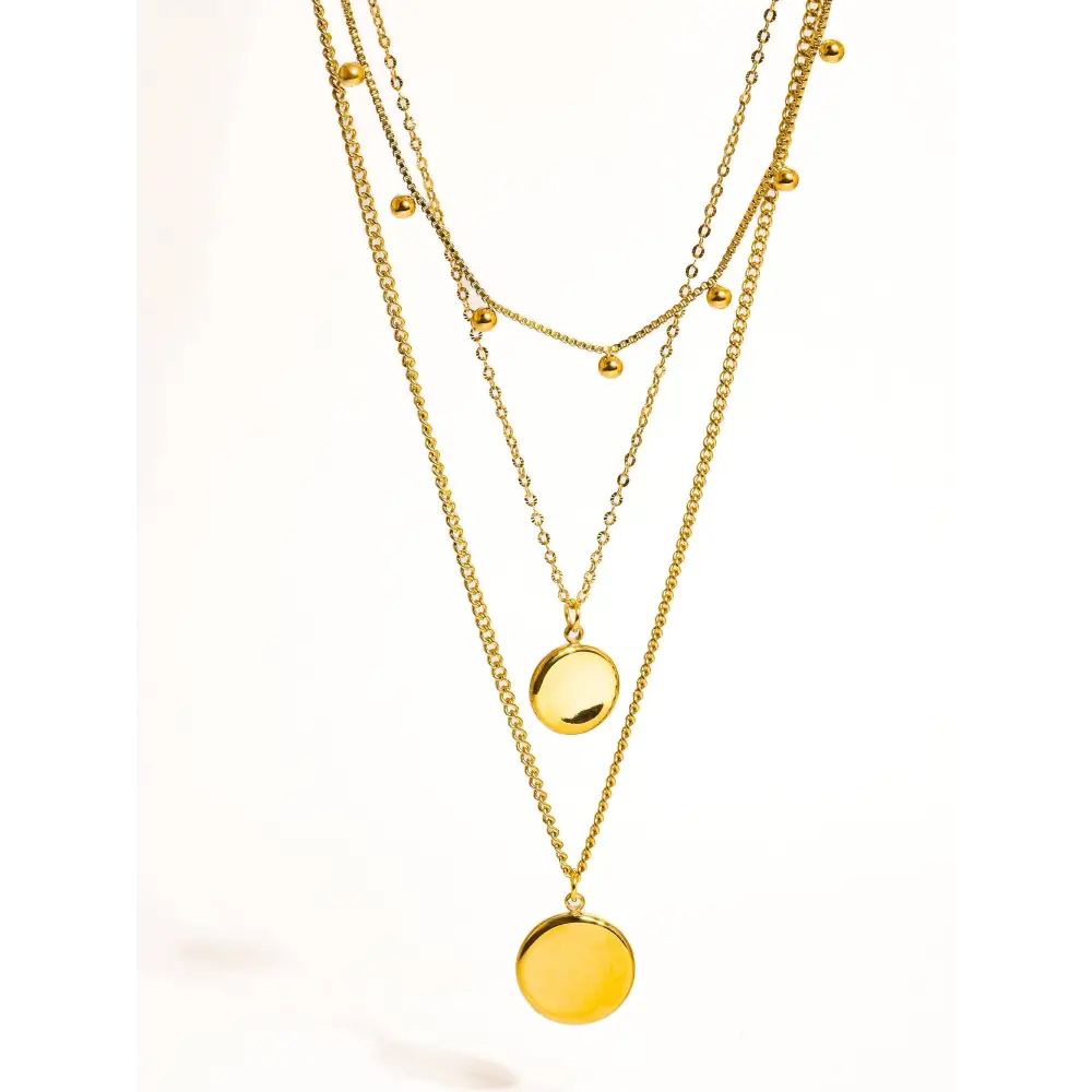Maiq Accessories - Anaïs Stack Necklace Yellow Gold