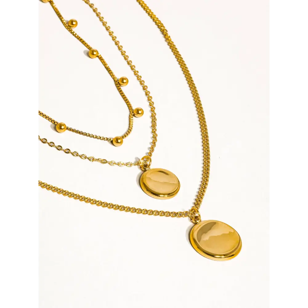 Maiq Accessories - Anaïs Stack Necklace Yellow Gold