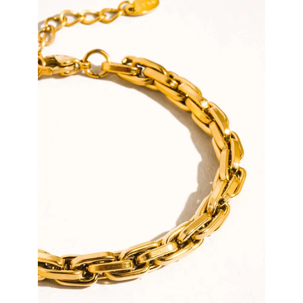 Maiq Accessories - Kolt Thin Chain Bracelet Yellow Gold