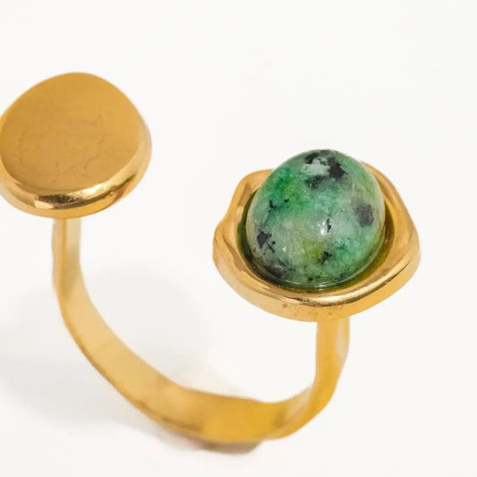 Orion Adjustable Ring With Stone - PABOOM