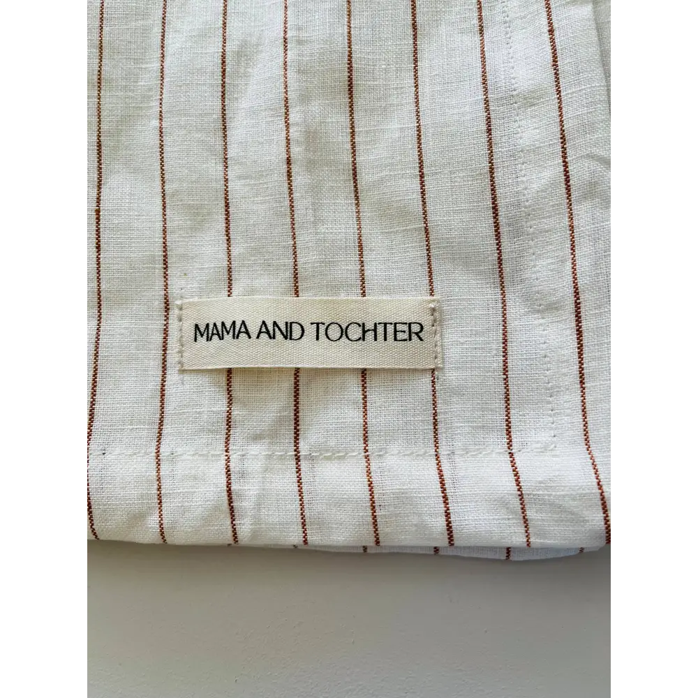 Linen Tea Towel Pinstripe - PABOOM