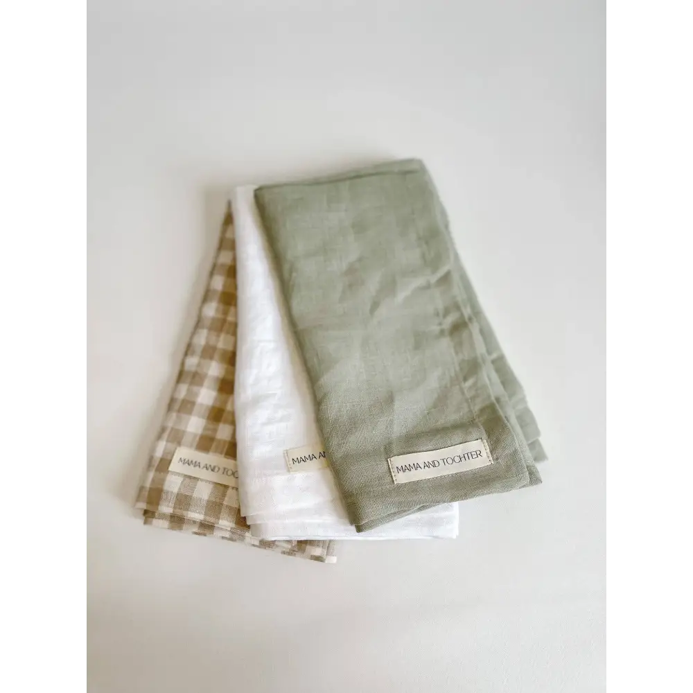 Linen Tea Towel Pinstripe - PABOOM