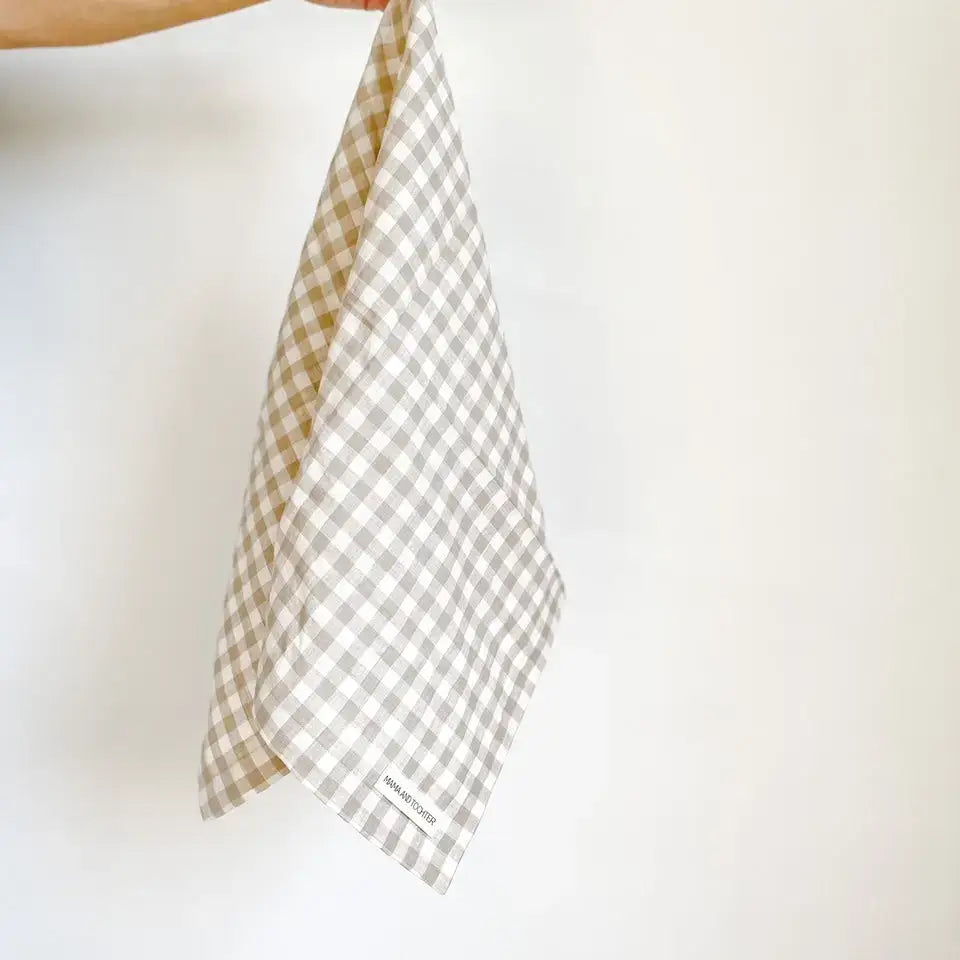 Linen Tea Towel Pinstripe - PABOOM