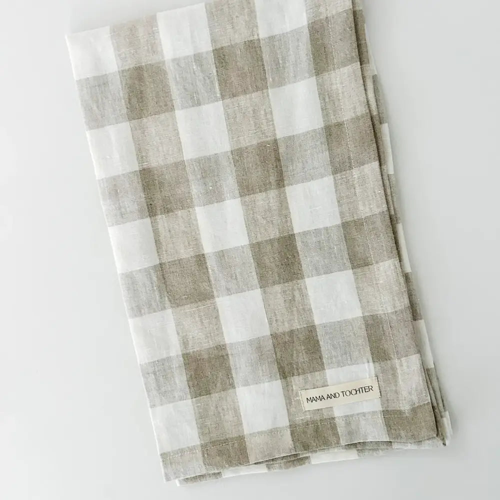 Linen Tea Towel Pinstripe - PABOOM