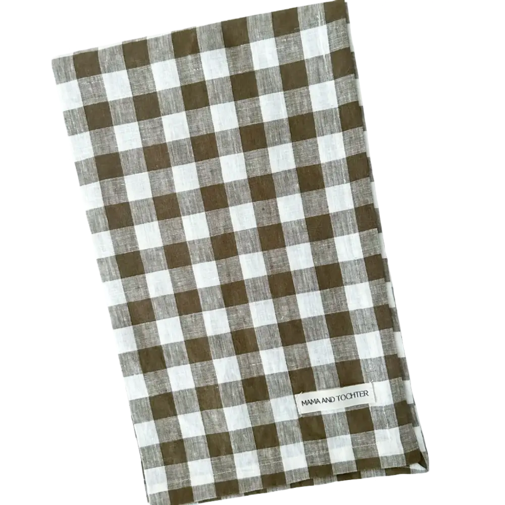 Linen Tea Towel Pinstripe - PABOOM