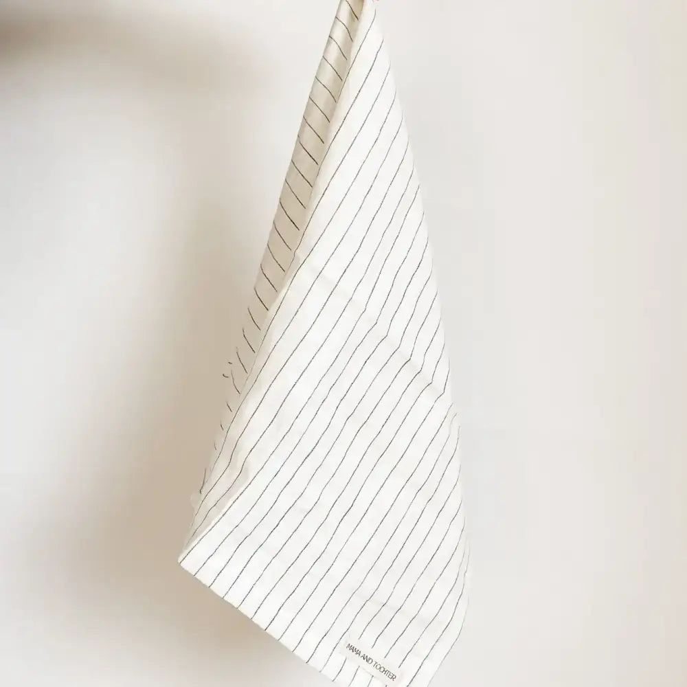 Linen Tea Towel Pinstripe - PABOOM