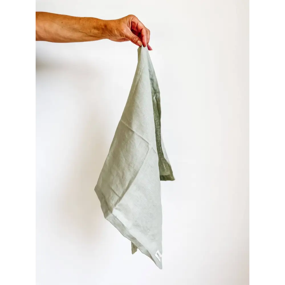 Linen Tea Towel Pinstripe - PABOOM
