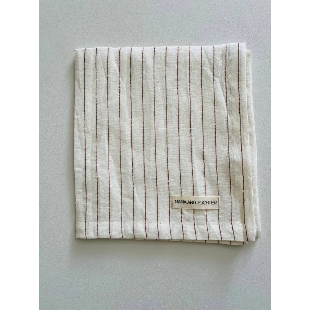 Linen Tea Towel Pinstripe - PABOOM