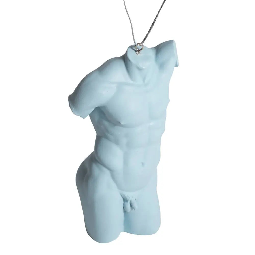 Blue Male Torso Ornament - PABOOM