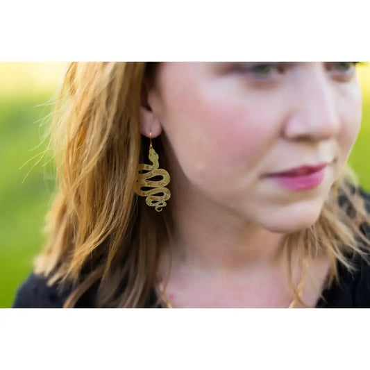 Garden Snake Earrings - PABOOM